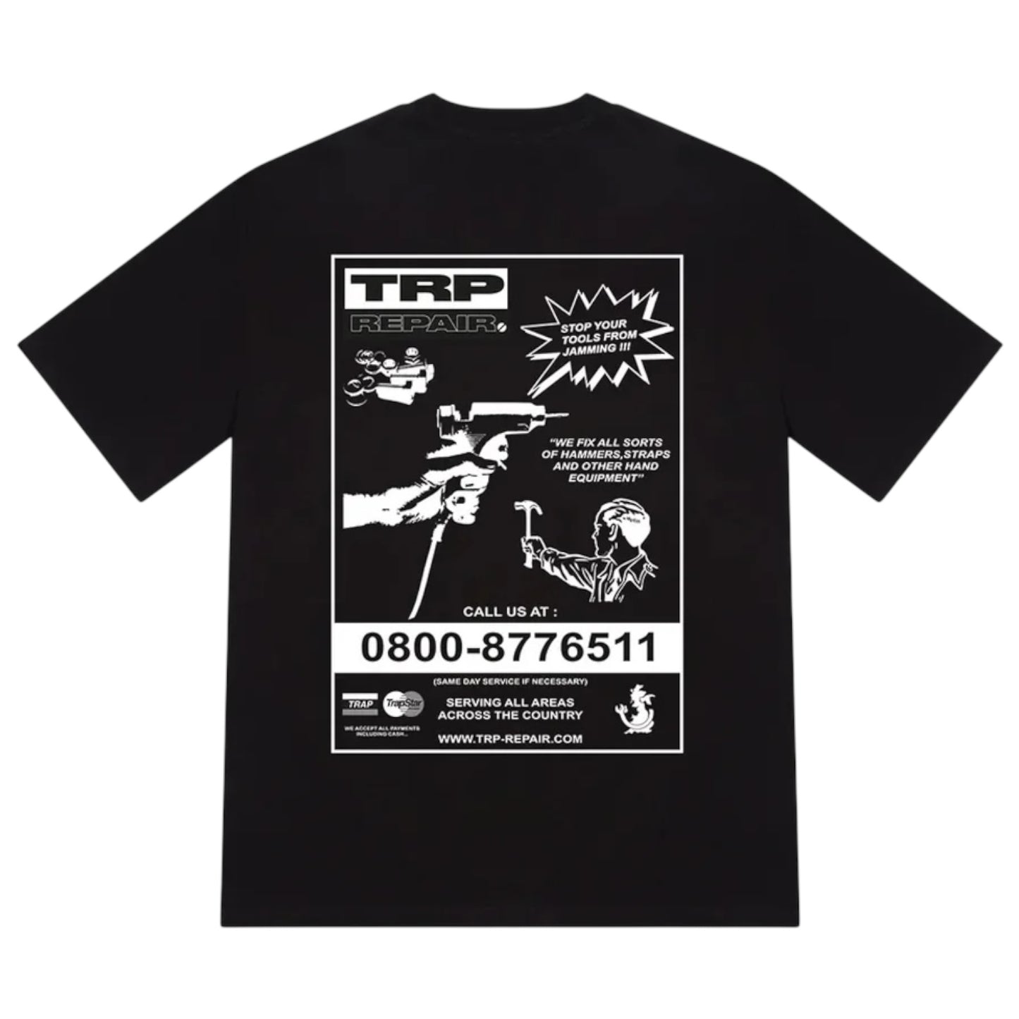 Trapstar Don’t Jam T-Shirt Black