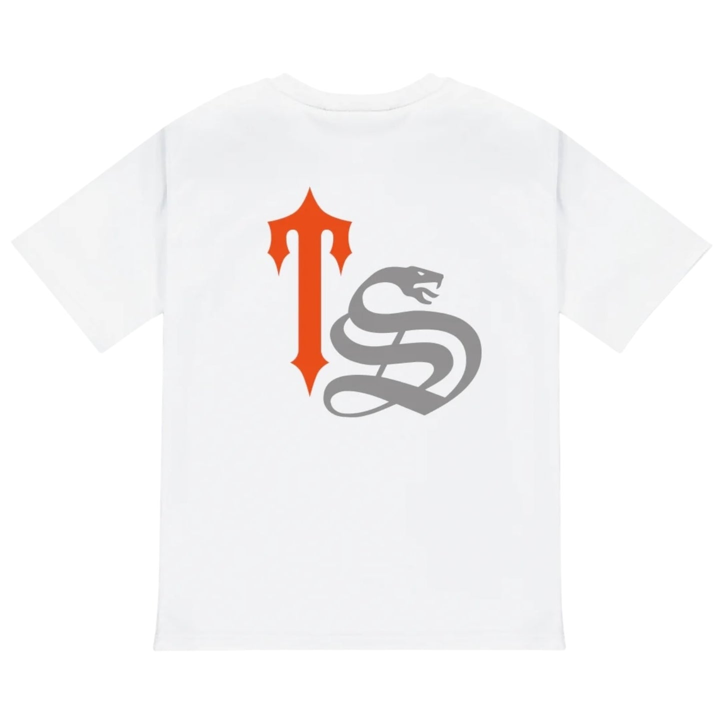 Trapstar Script 2.0 T-Shirt White/Orange