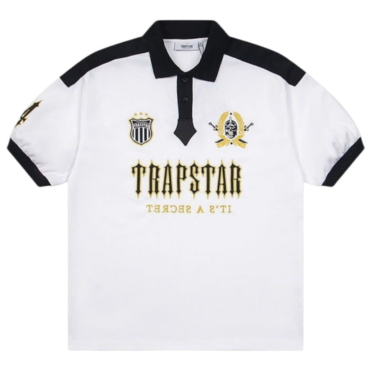 Trapstar Irongate T Polo Shirt White