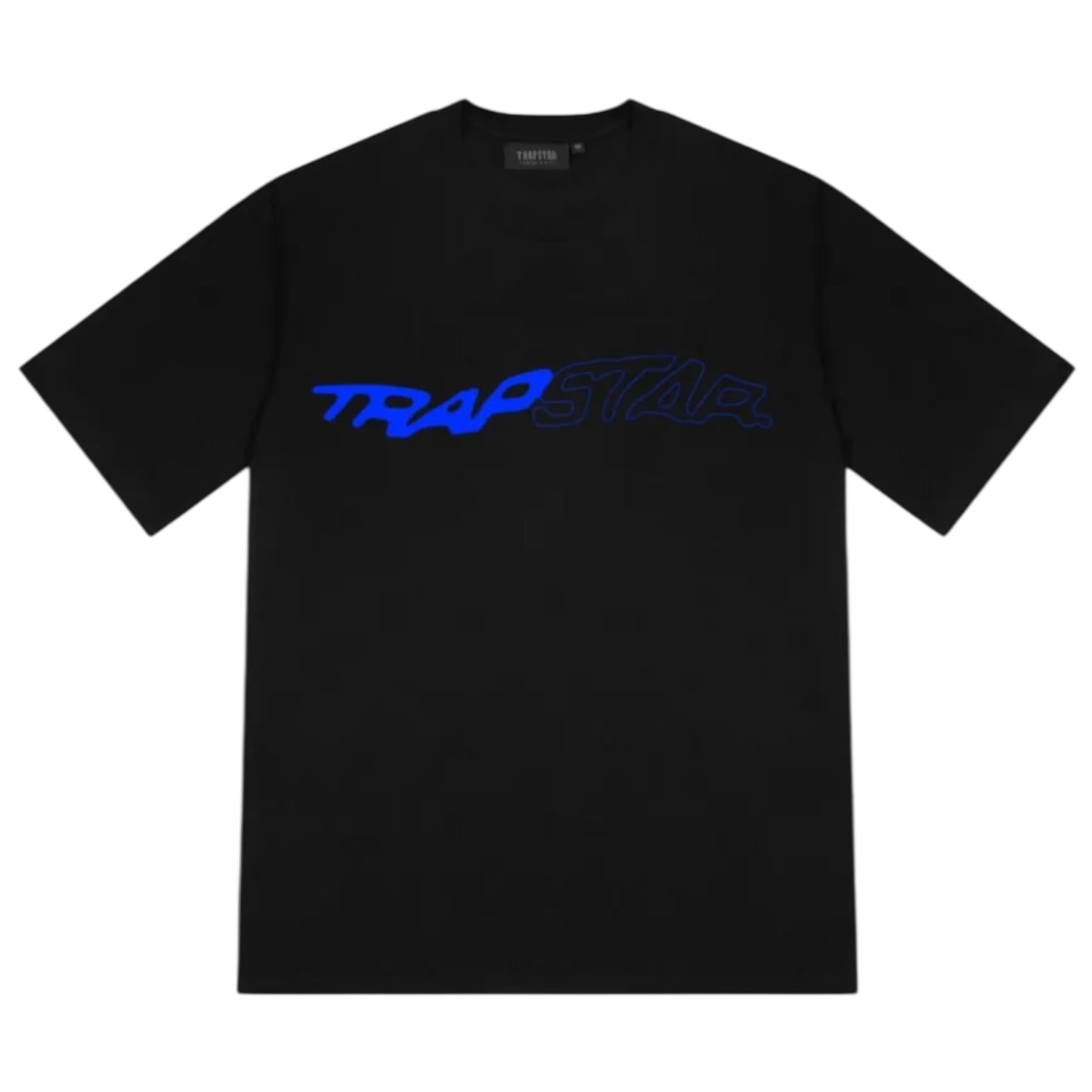 Trapstar Wavy T-Shirt Black/Blue