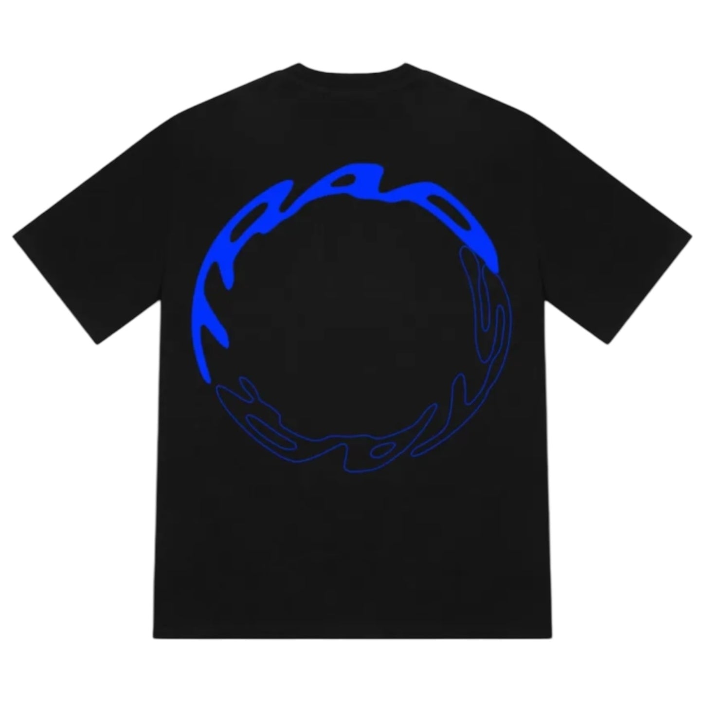 Trapstar Wavy T-Shirt Black/Blue