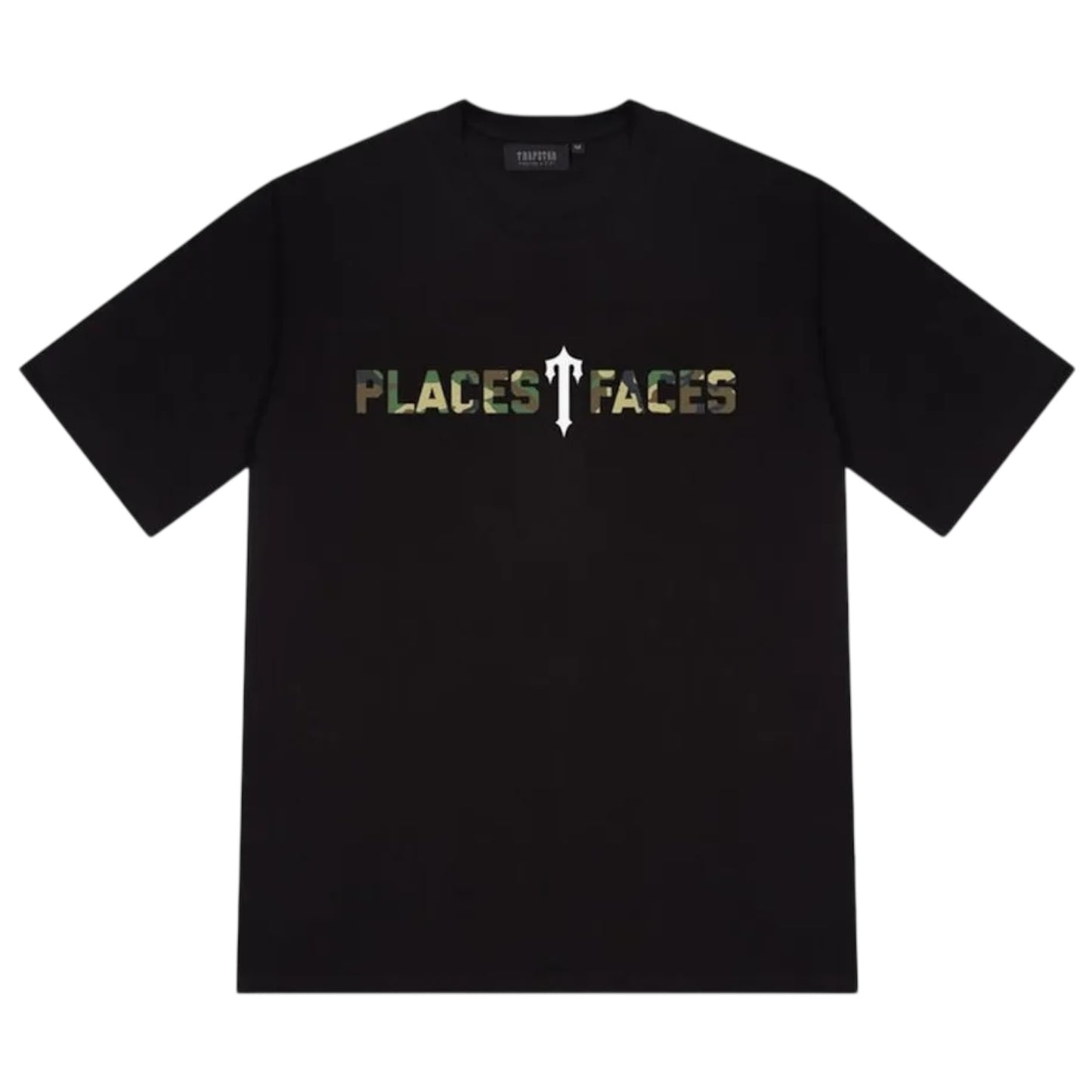 Trapstar X Places+Faces T-Shirt Black Camo