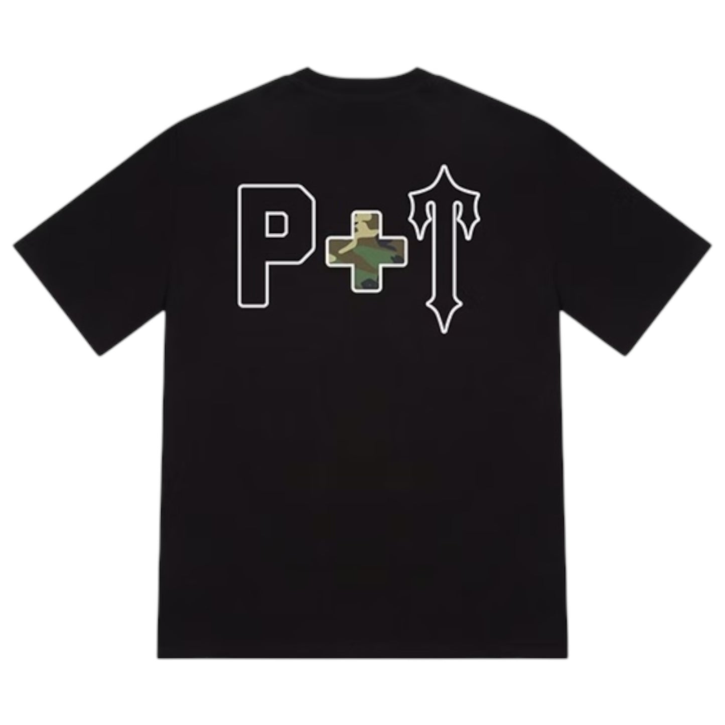 Trapstar X Places+Faces T-Shirt Black Camo