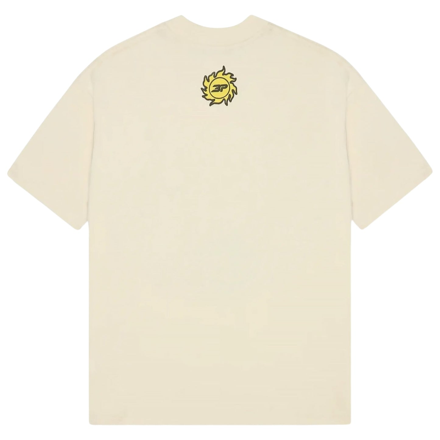 Broken Planet Foot On The Gas T-Shirt Vanilla White