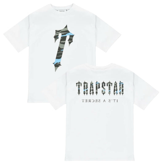 Trapstar Decoded All Terrain T-Shirt Camo Blue