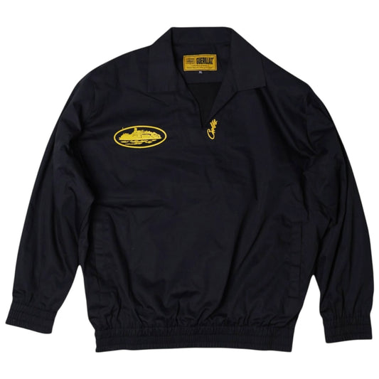 Corteiz Guerillaz Drill Top Black/Yellow