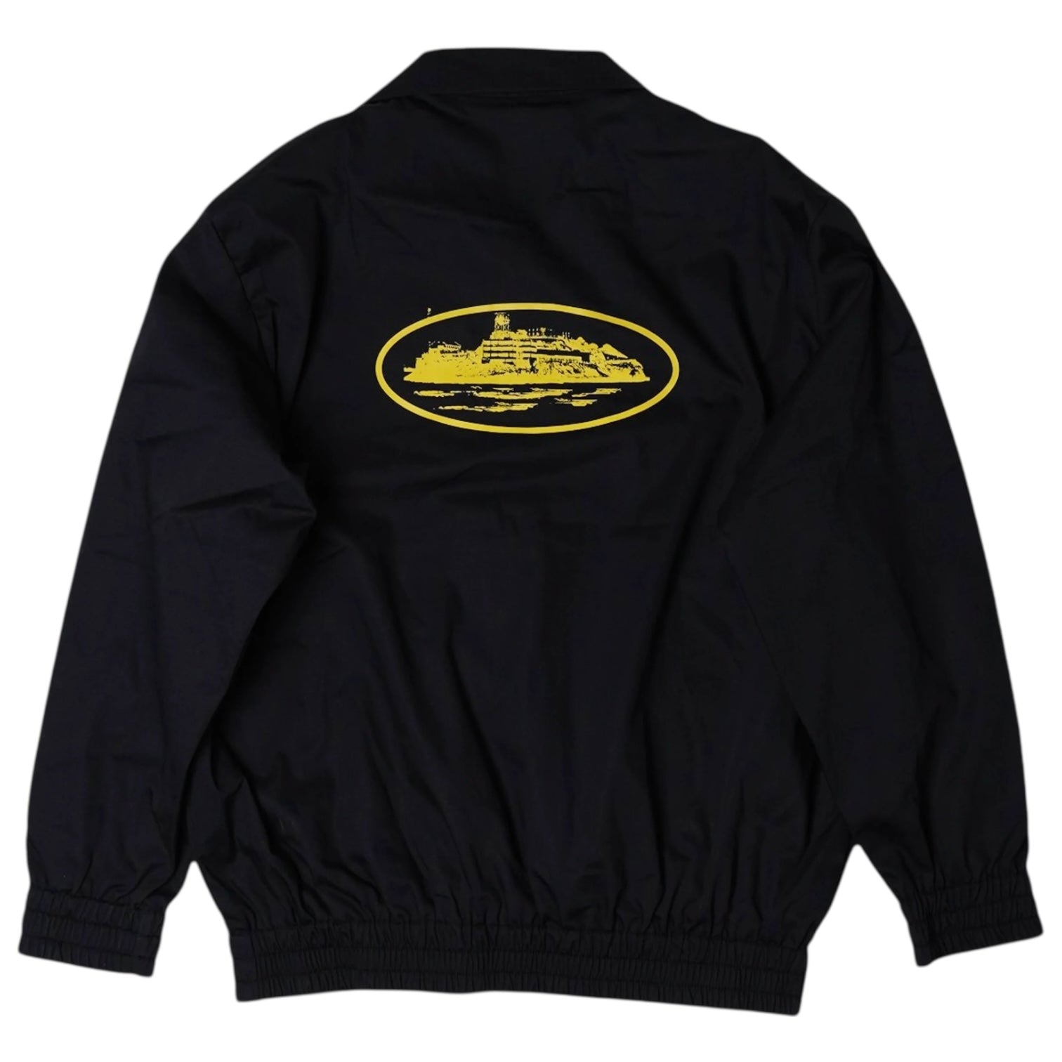 Corteiz Guerillaz Drill Top Black/Yellow – Streetwear Societee