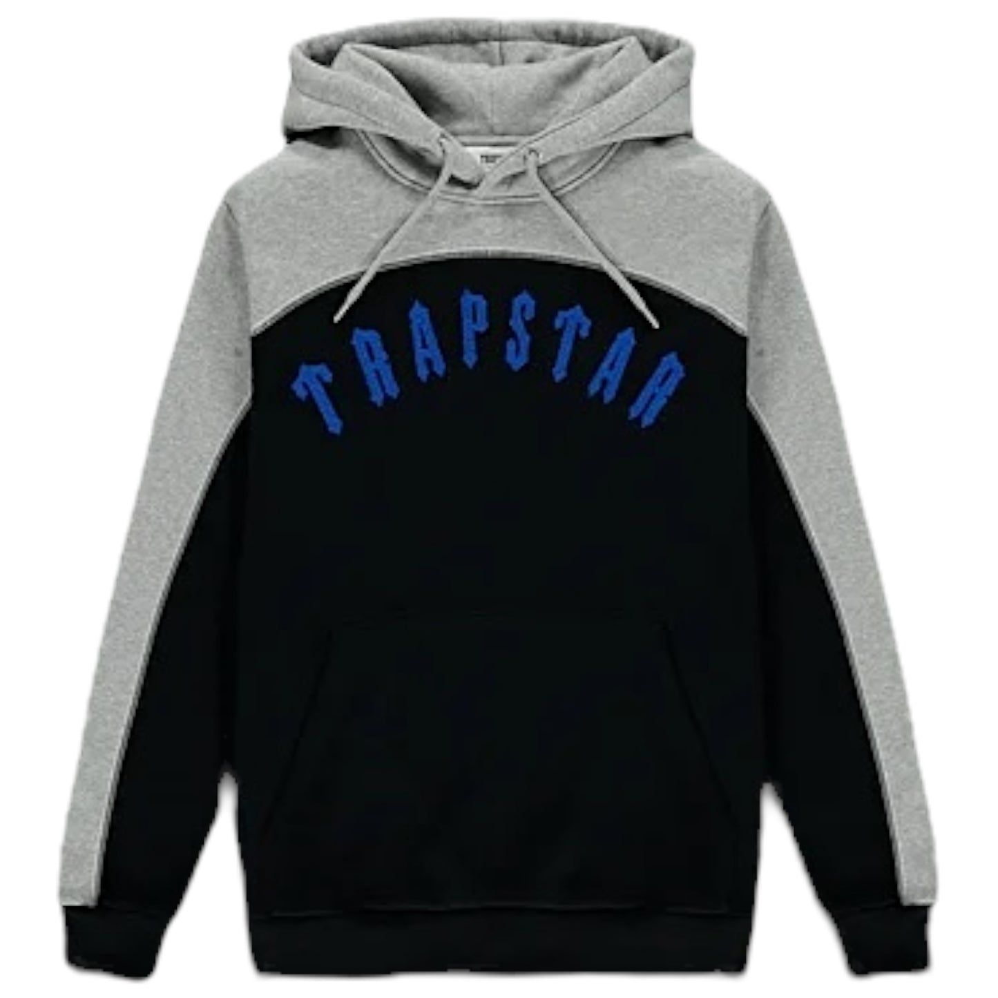 Trapstar Irongate Arch Chenille Hoodie Grey/Blue/Black