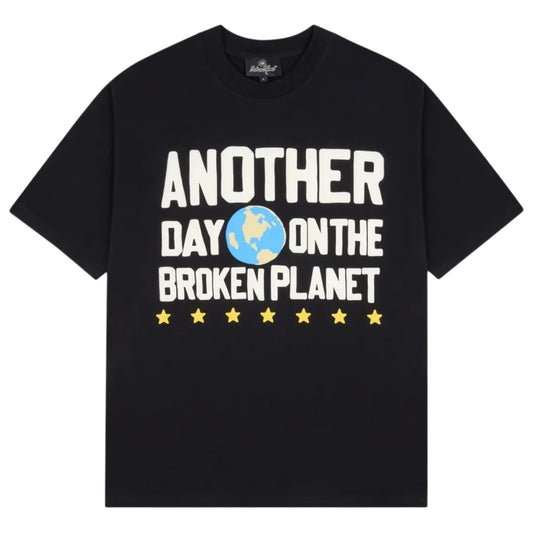 Broken Planet Another Day T-Shirt Midnight Black