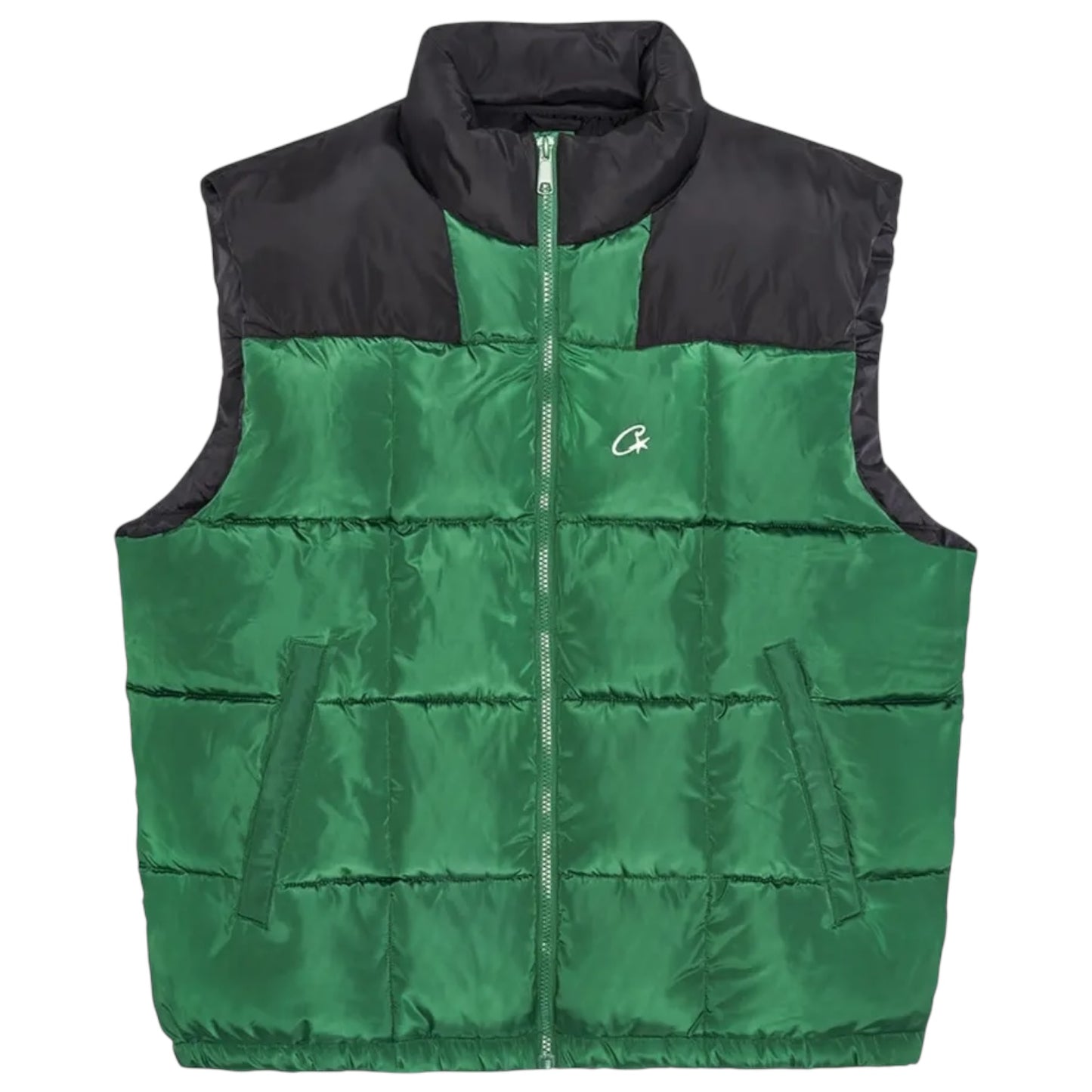Corteiz Bolo Bodywarma Vest Gilet Green