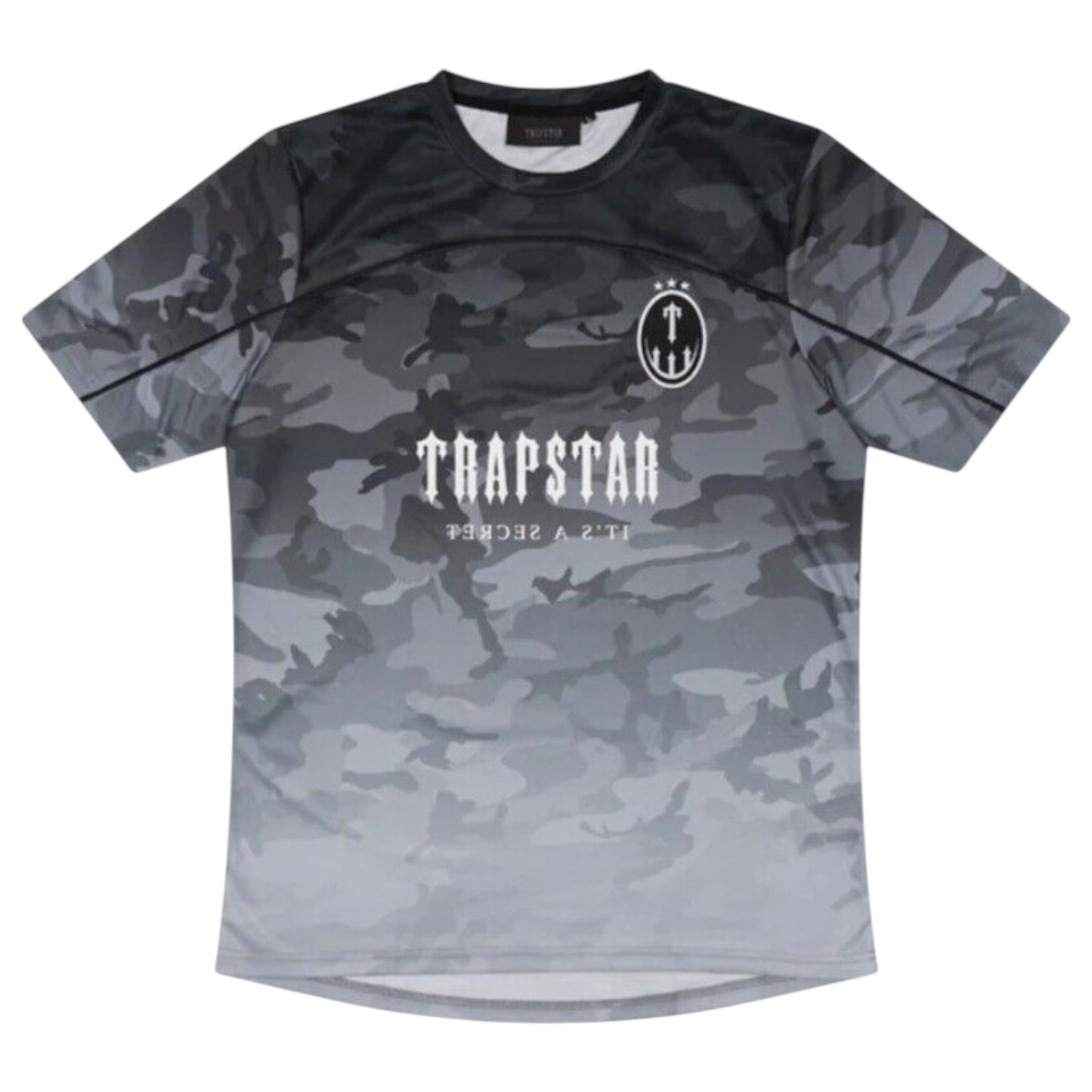 Trapstar Irongate Football Jersey Black Camo