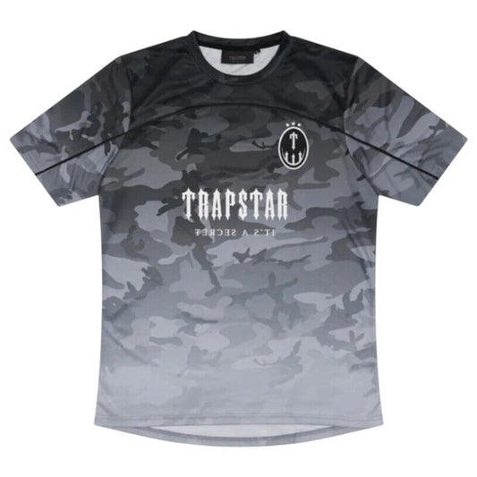 Trapstar Irongate Football Jersey Black Camo
