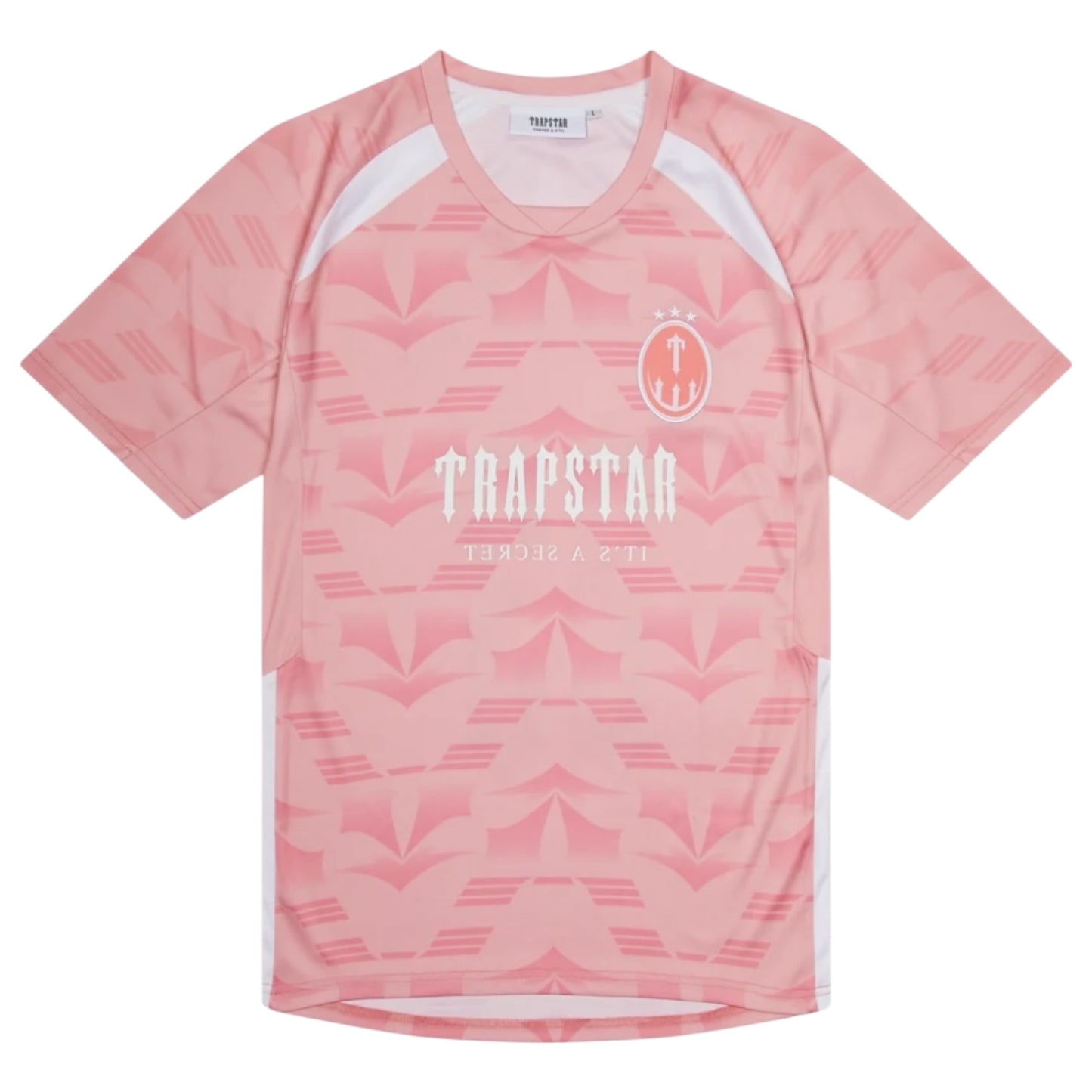 Trapstar Irongate Football Jersey Pink