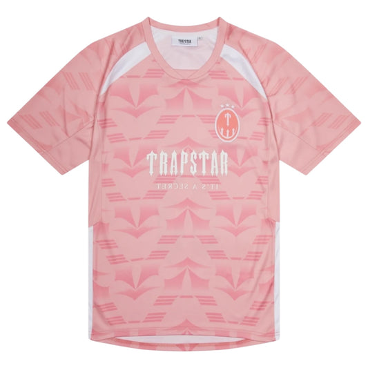 Trapstar Irongate Football Jersey Pink