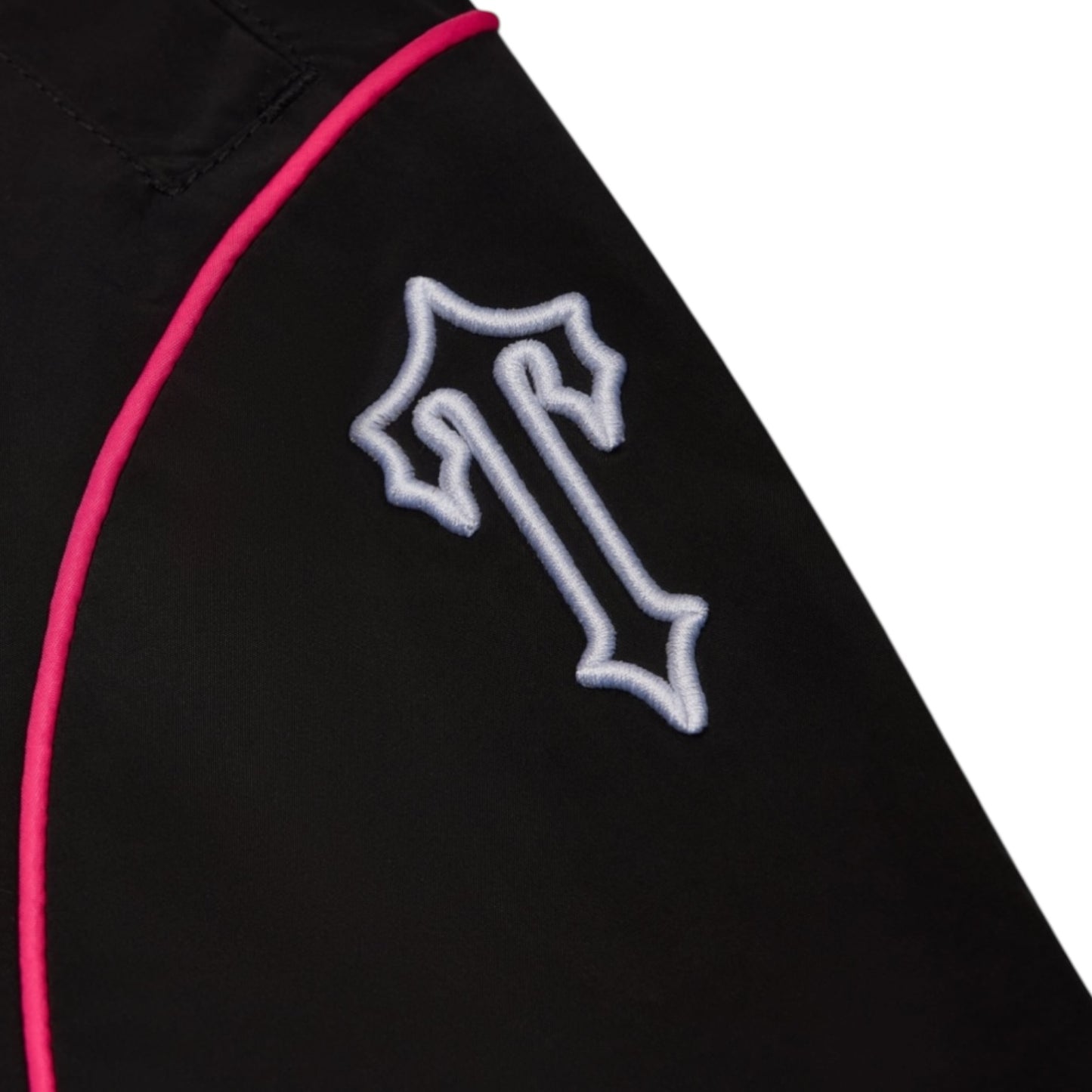 Trapstar Shell Tracksuit Black/Pink