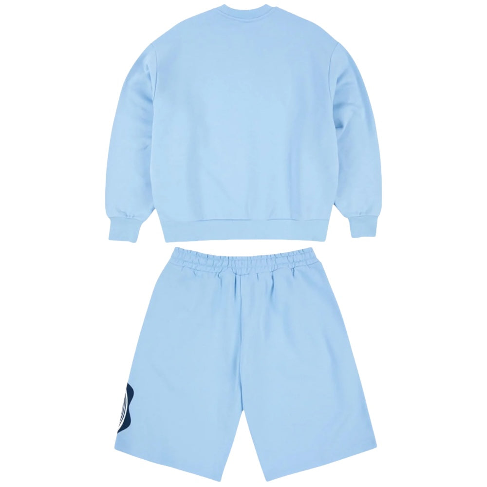 Syna World College Crewneck/Shorts Set Light Blue – Streetwear