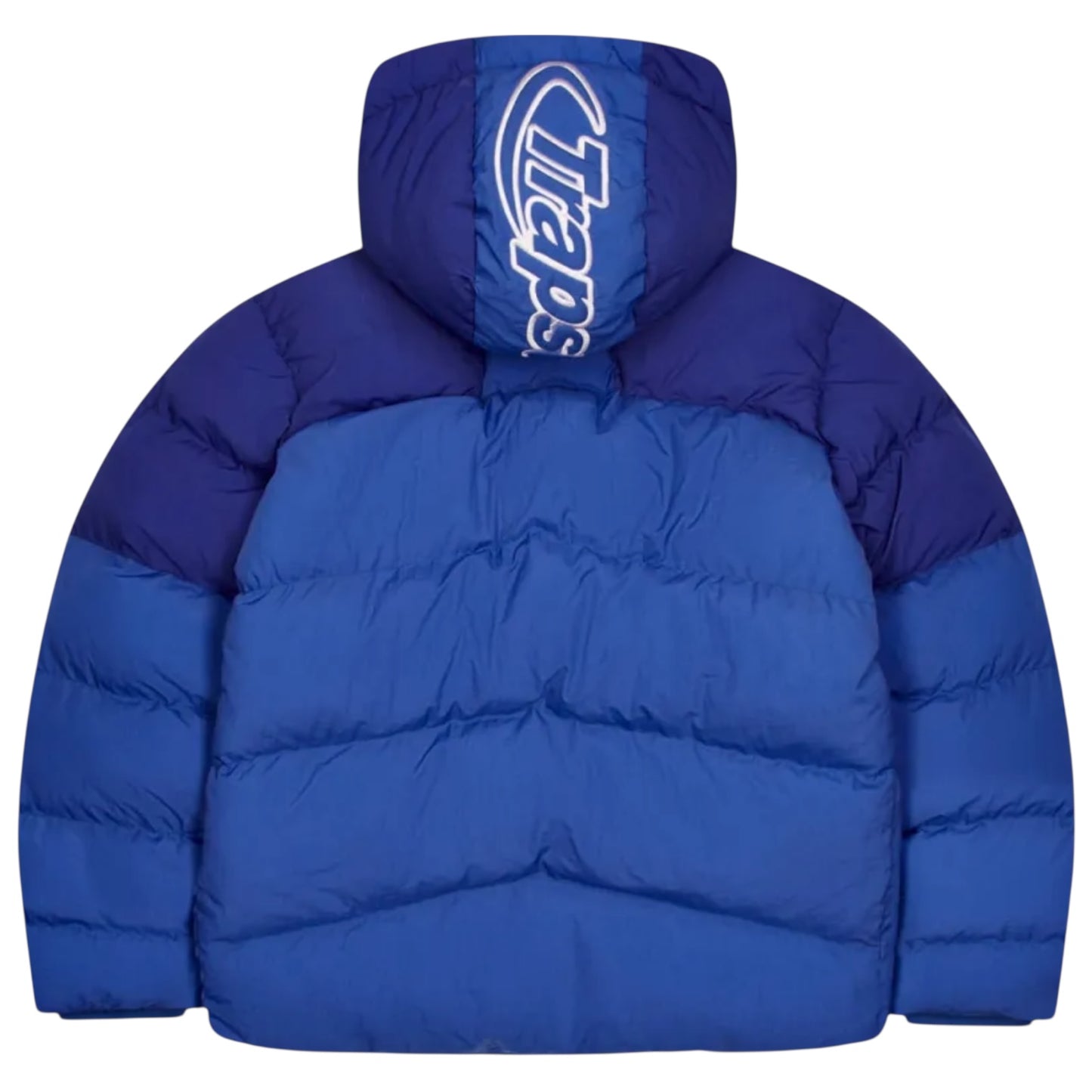 Trapstar Hyperdrive Hood Puffer Jacket Blue
