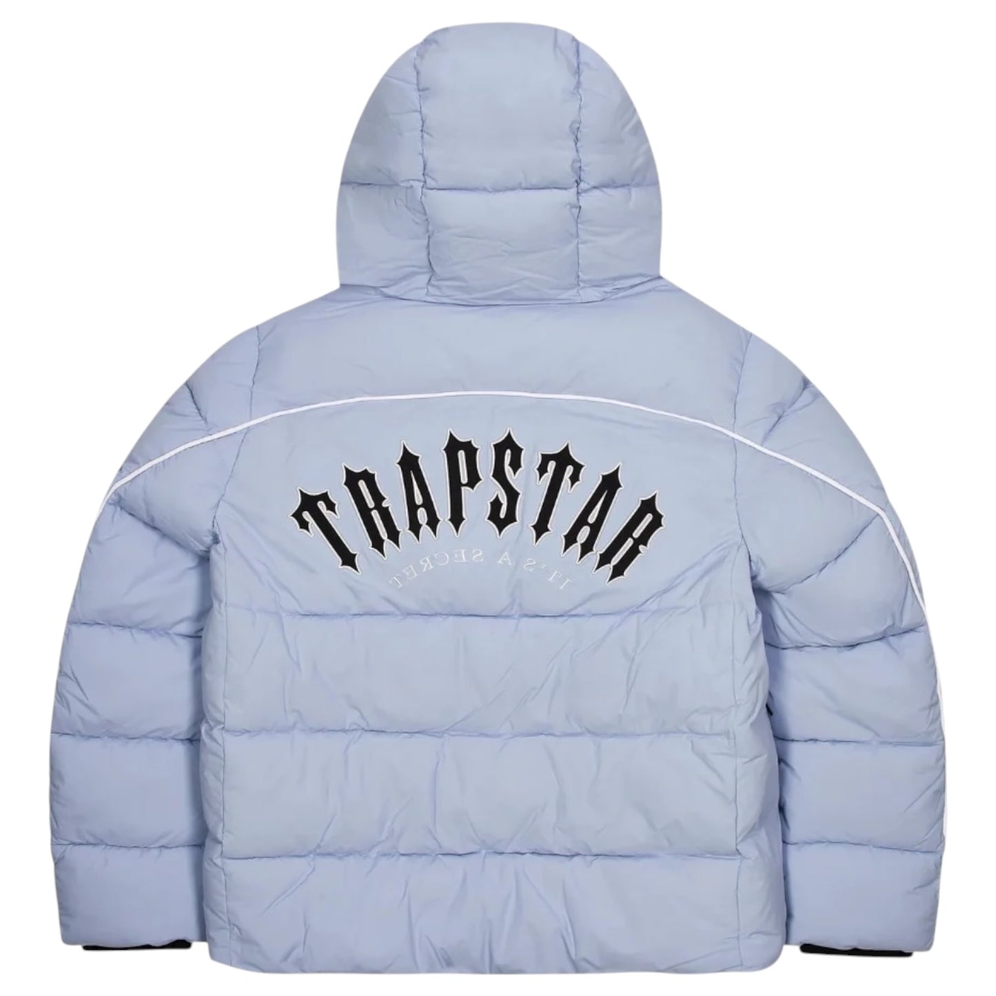 Trapstar Irongate Arch Piping Puffer Jacket Ice Blue