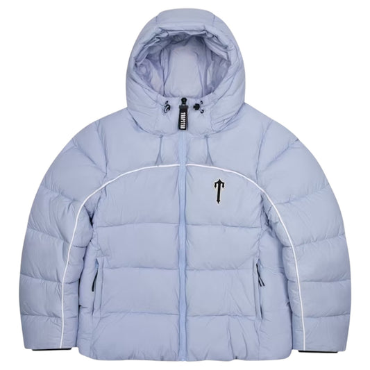 Trapstar Irongate Arch Piping Puffer Jacket Ice Blue