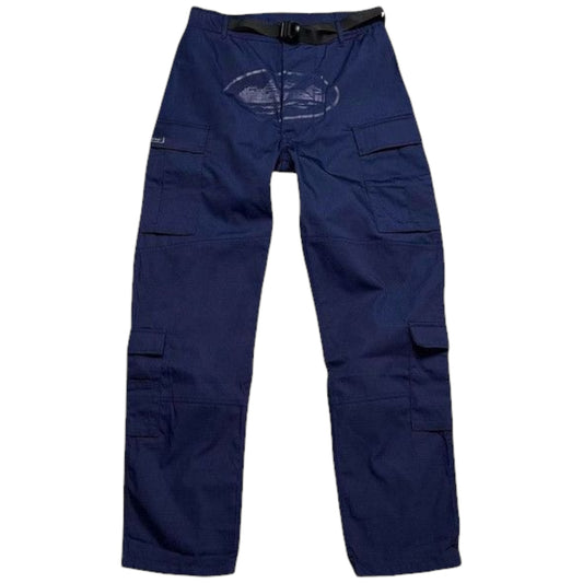Corteiz Guerillaz Cargo Pants Navy