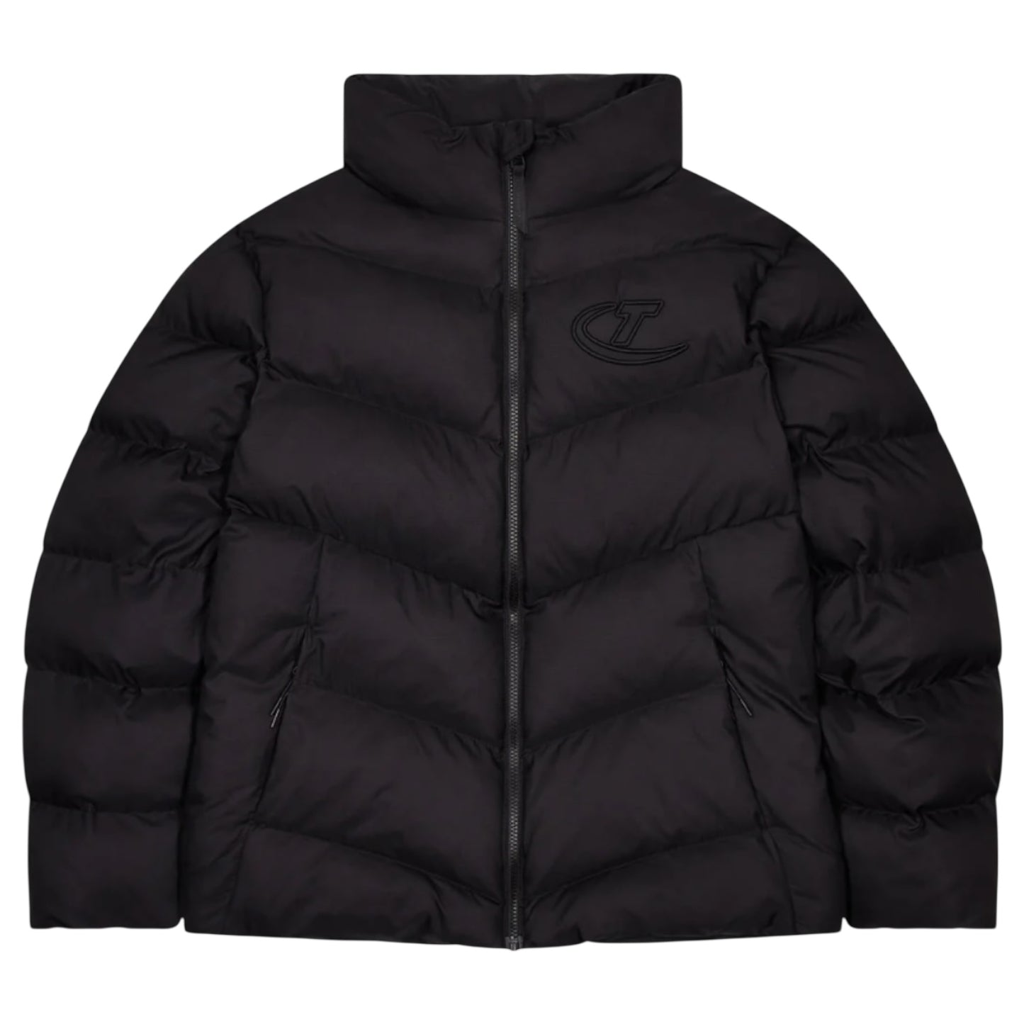 Trapstar Hyperdrive Puffer Jacket Triple Black